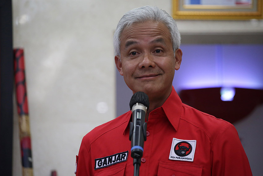 Tanggapi Dengan Humor Soal Cawapresnya, Ganjar : Nanti Akan Diundi