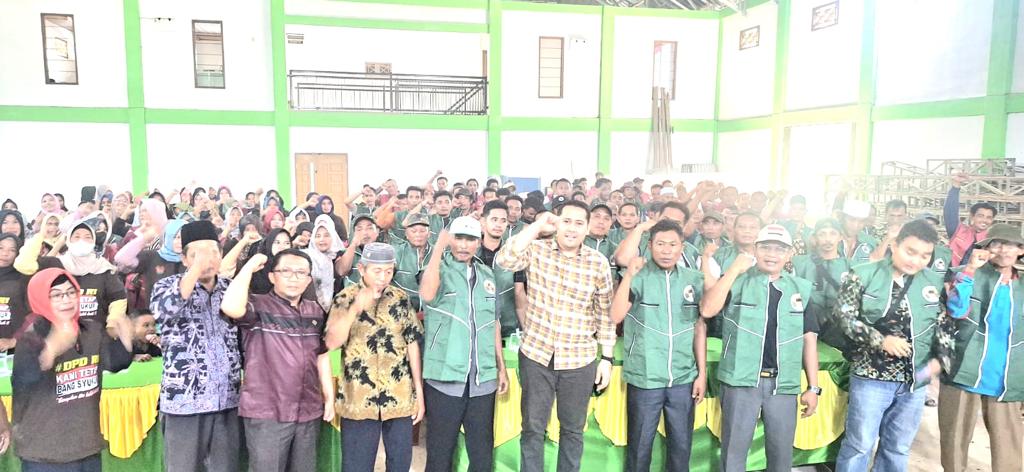 M. Syukur Diserbu Emak-Emak Di Margo Tabir Dan Tabir Lintas